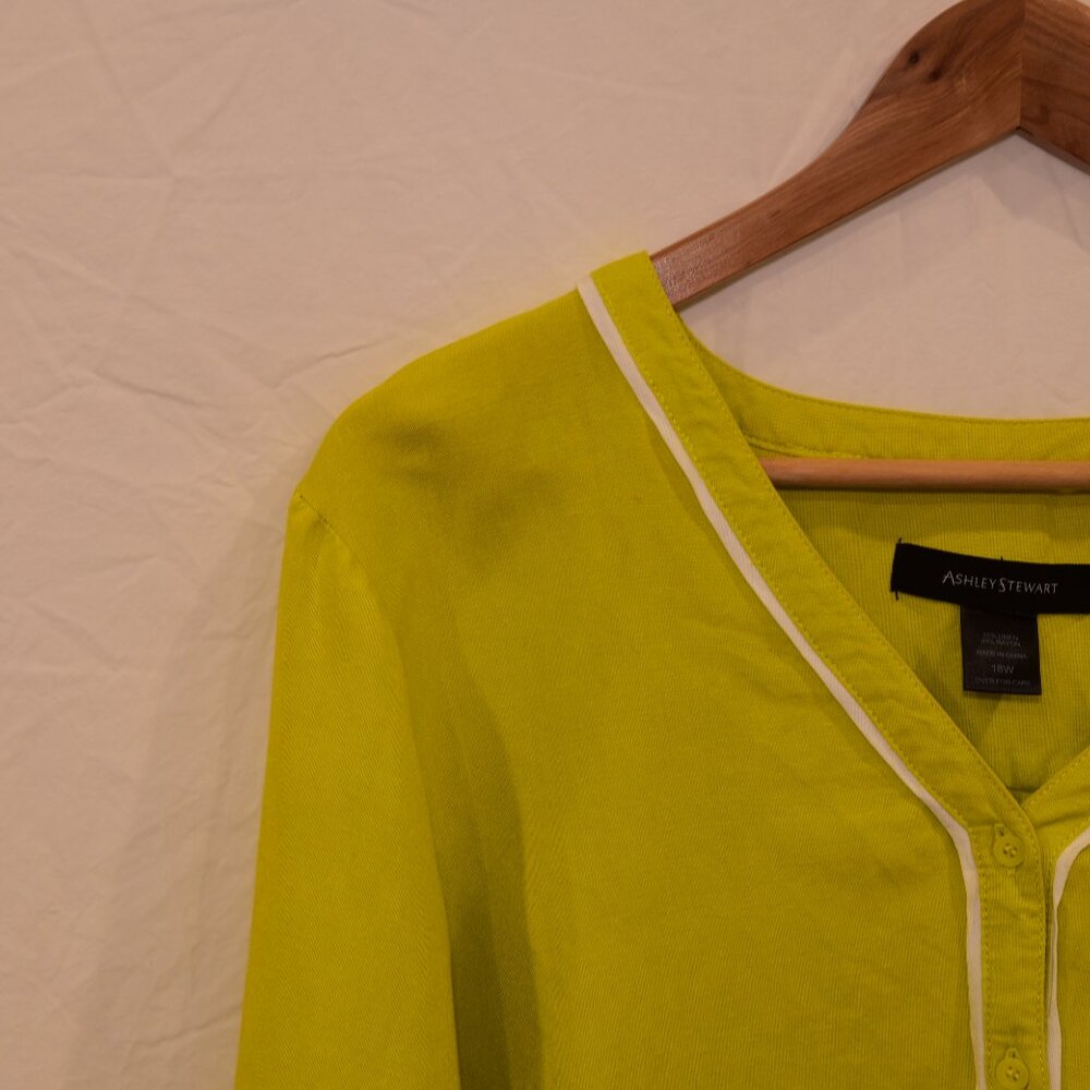 Ashley Stewart Blouse 18W